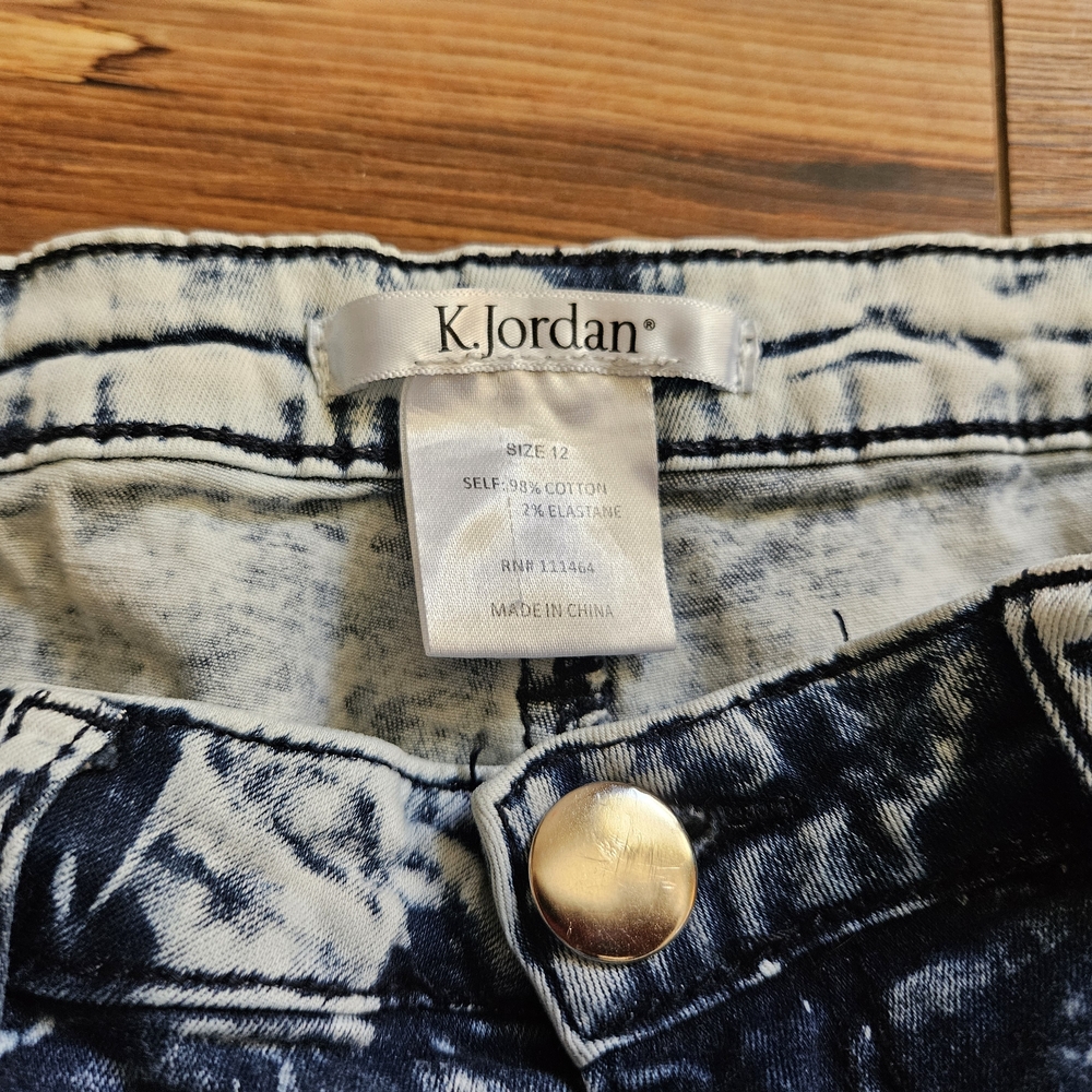 Distressed Skinny Jeans By K. Jordan - Picture 3 of 6